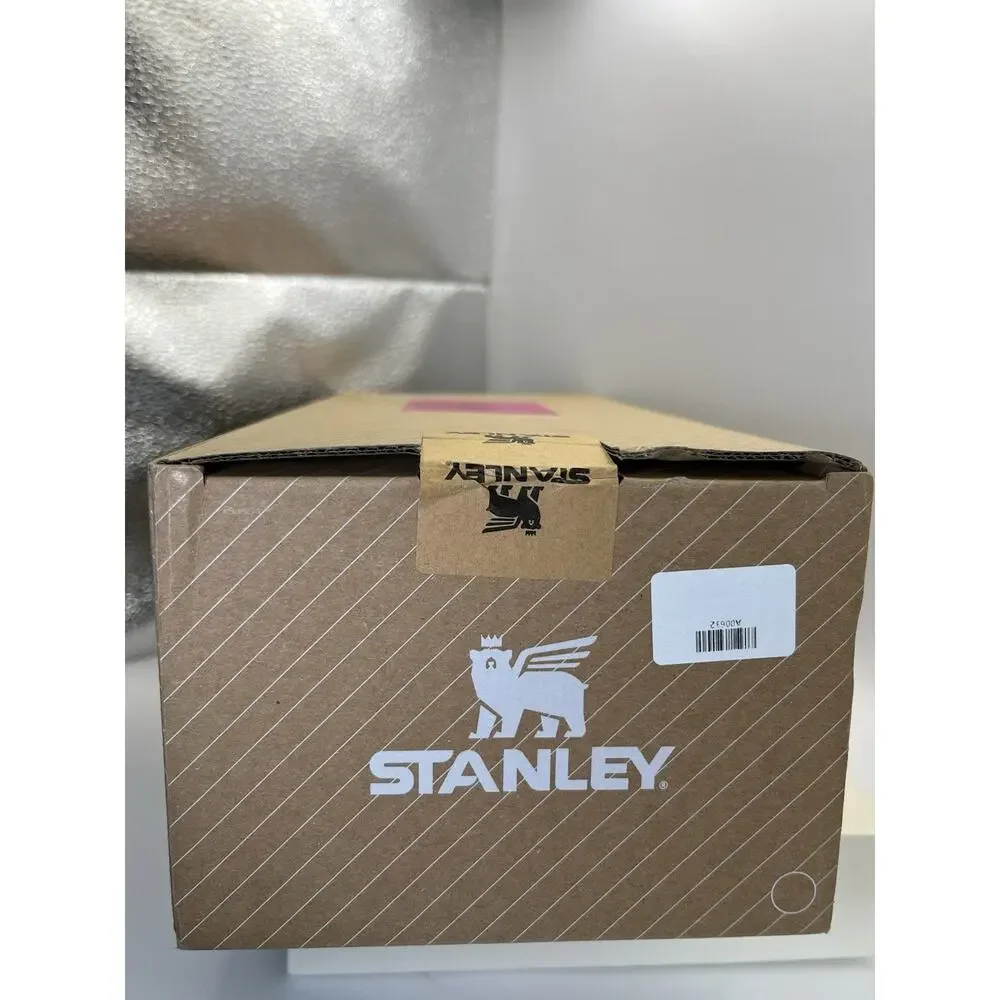 Stanley Quencher H2.0 FlowState 40 oz Tumbler Fuchsia Handle Straw NEW IN BOX